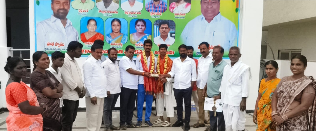 జనగామ గ్రామ కరాటే పిల్లల సౌకర్యానికి  1 లక్ష రూపాయల విరాళం అందించిన సుభాష్ రెడ్డి