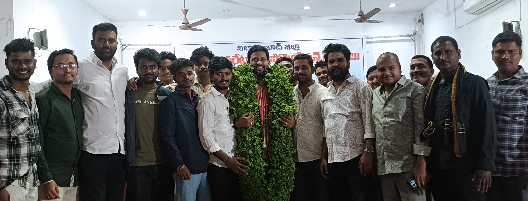 మీసేవ యూనియన్ ఆపరేటర్ అసోసియేషన్ జిల్లా అధ్యక్షునిగా సితారే క్షవీణ్ రాజ్ ఎన్నిక