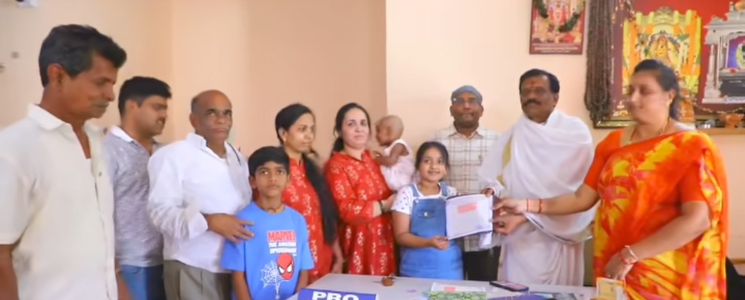 శ్రీ రాజరాజేశ్వర స్వామి దేవస్థానం అన్నదాన ట్రస్ట్&zwnj;కు రూ.2 లక్షల విరాళం