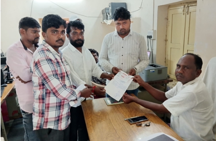 తోగూడెం ఏజెన్సీలో క్వారీ వ్యవస్థను రద్దు చేయాలి : ఎం పి ఓ కి సేవాలాల్ సేన వినతి