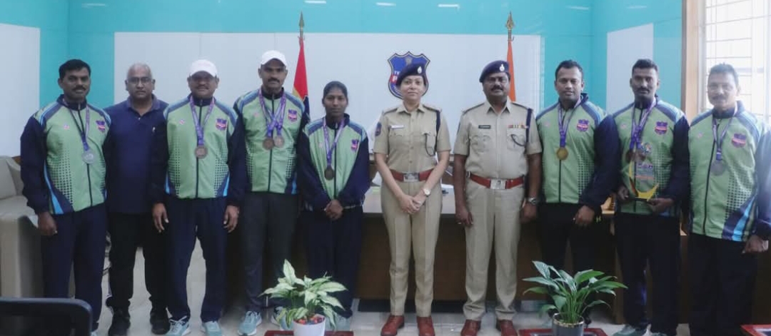 రాష్ట్ర స్థాయి పోలీస్ క్రీడల్లో సిద్దిపేట పోలీసుల సత్తా... విజేతలను అభినందించిన పోలీస్ కమిషనర్