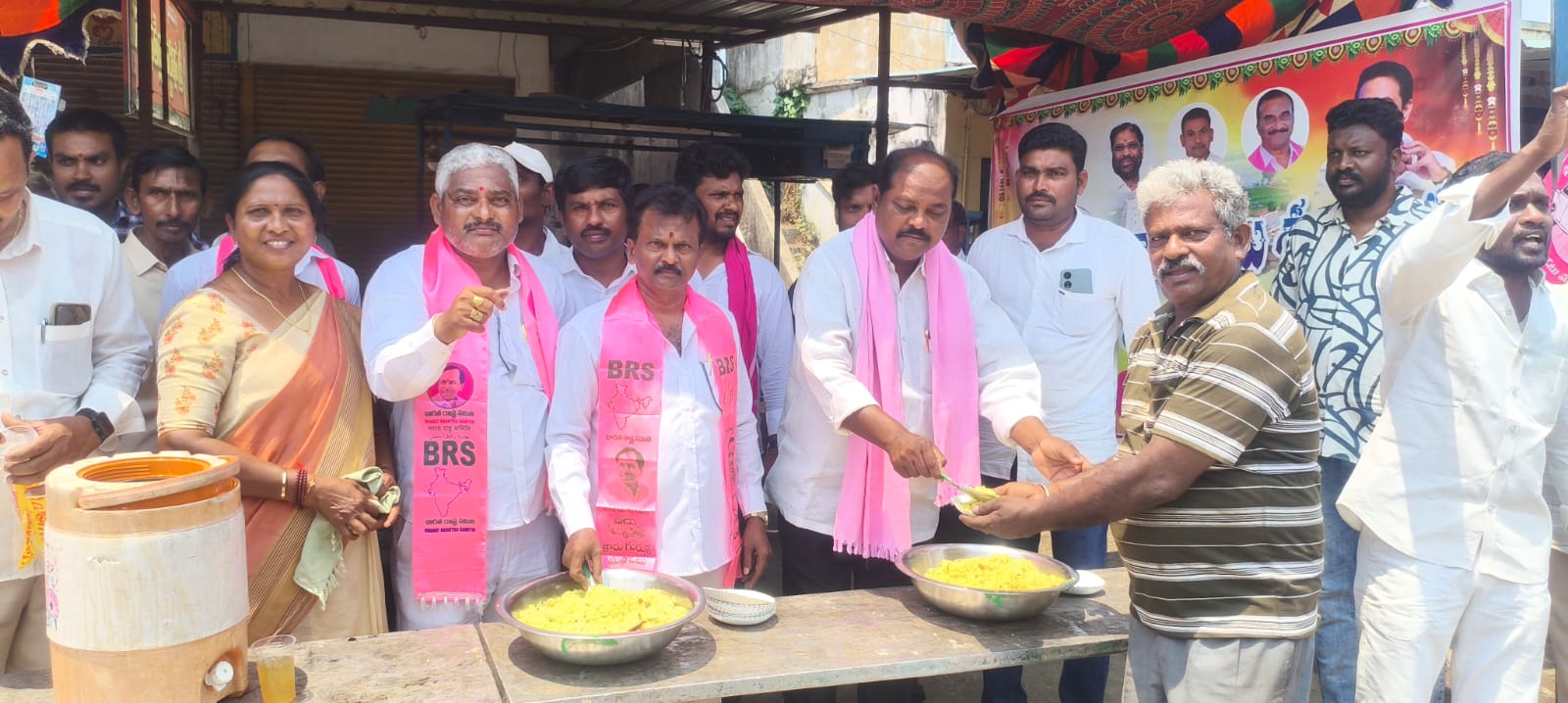 సుజాతనగర్ సెంటర్లో బిఆర్ఎస్ పార్టీ ఆధ్వర్యంలో శ్రీరామనవమి వేడుకలు