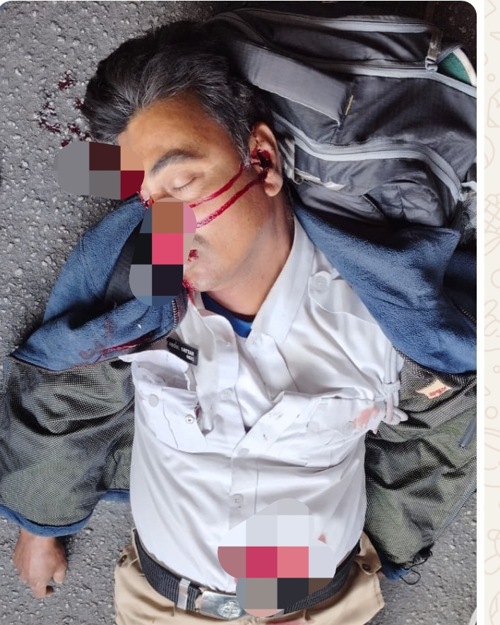 డీసీఎం వ్యాన్ బీభత్సం...  ట్రాఫిక్ కానిస్టేబుల్ మృతి