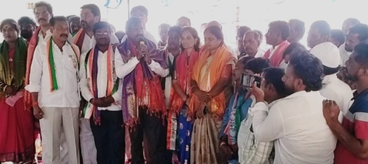 గుండాల అశోక్ ని భారీ మెజార్టీతో గెలిపించాలి : చేవెళ్ల కాంగ్రెస్ పార్టీ ఇంచార్జి భీమ్ భారత్