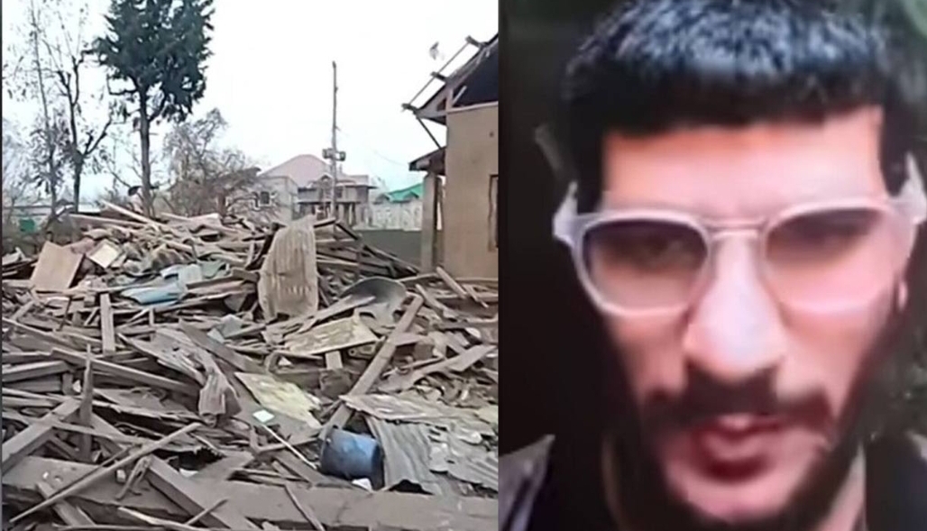 బాంబర్&zwnj; ఉమర్&zwnj; నబీ ఇంటిని నేలమట్టం చేసిన అధికారులు