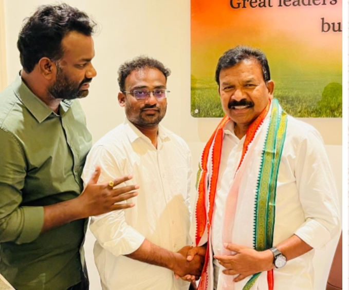 రాష్ట్ర ఎస్సీ సెల్ ఉపాధ్యక్షులుగా గడ్డం రాజశేఖర్ నియామకం