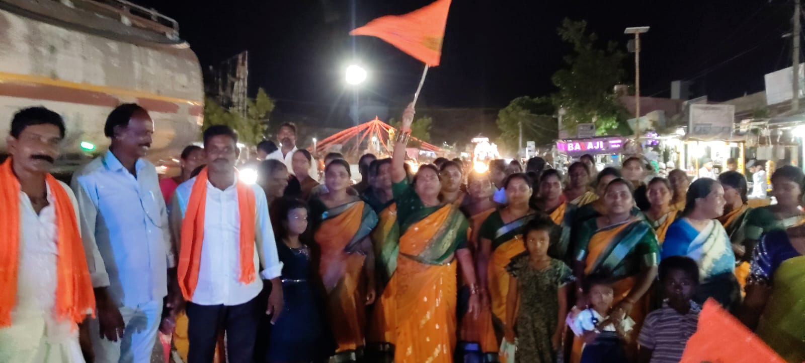 గౌడ సంఘం ఆధ్వర్యంలో...  తల్లాడలో ఘనంగా హనుమాన్ జయంతి వేడుకలు