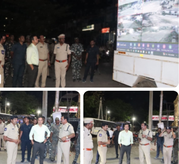 శ్రీరామనవమి సందర్భంగా విస్తృత భద్రతా ఏర్పాట్లు