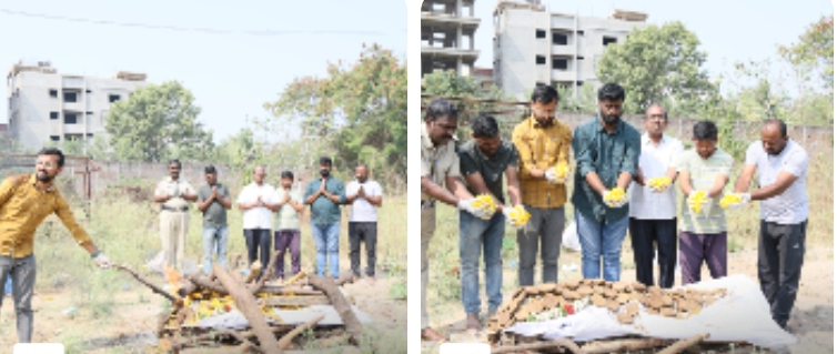 ఎవరు లేని అనాధ మృతదేహాలకు ఆత్మబందువులై సంప్రదాయ పద్ధతిలో అంత్యక్రియలు నిర్వహించిన ఇందూరు యువత స్వచ్ఛంద సేవా సంస్థ