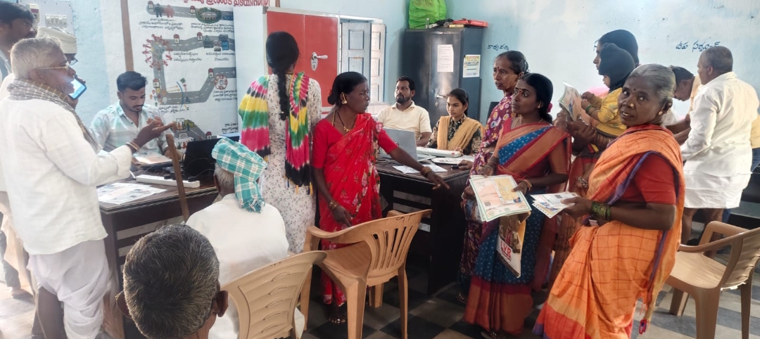 కామారెడ్డి మండలం కోటాలపల్లి గ్రామంలో ఘనంగా ఆధార్ నమోదు శిబిరం