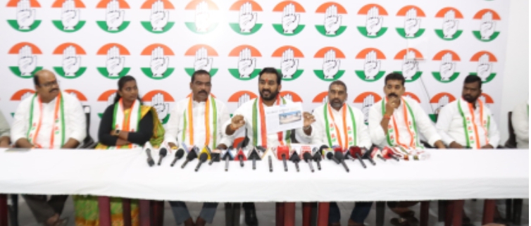 రాష్ట్ర కాంగ్రెస్ పార్టీ ప్రధాన కార్యదర్శి గడ్డం చంద్రశేఖర్ రెడ్డి మీడియా సమావేశం