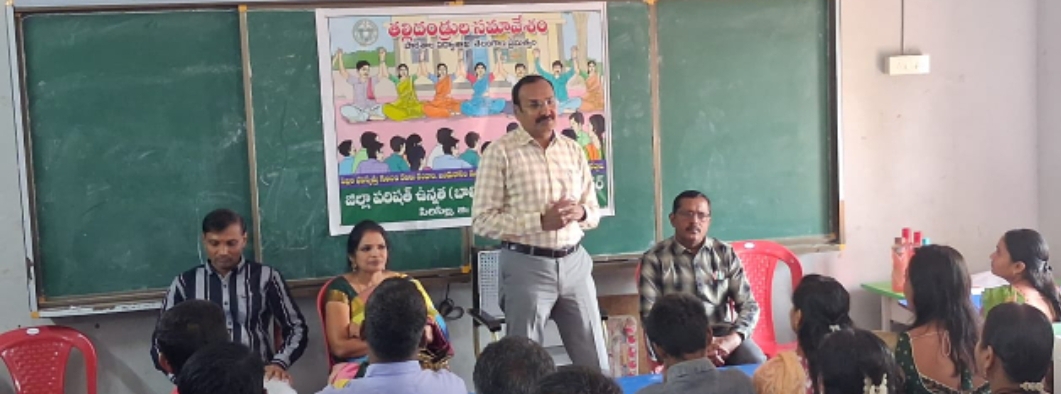 సిరిసిల్లలో పర్యటించిన వరంగల్ RJD సత్యనారాయణ రెడ్డి