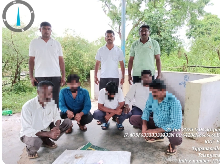 చండ్రుగొండ పోలీస్ స్టేషన్ పరిధిలో నేరాలను అరికట్టే లక్ష్యంతో పోలీసుల పటిష్ఠమైన చర్యలు