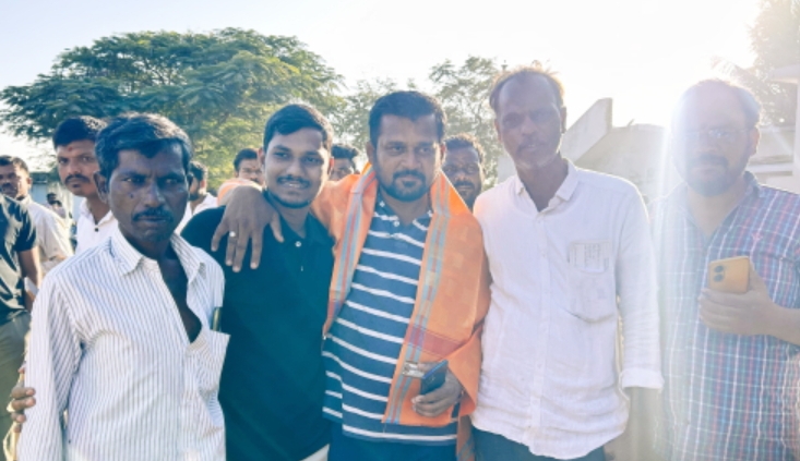 బిజ్జరం సర్పంచ్ ఎన్నికల్లో కాంగ్రెస్ అభ్యర్థి విద్యాసాగర్ ఘన విజయం