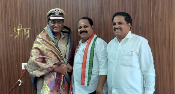 సీపీ సుధీర్ బాబును మర్యాదపూర్వకంగా కలిసిన ఎమ్మెల్యే వీర్లపల్లి శంకర్