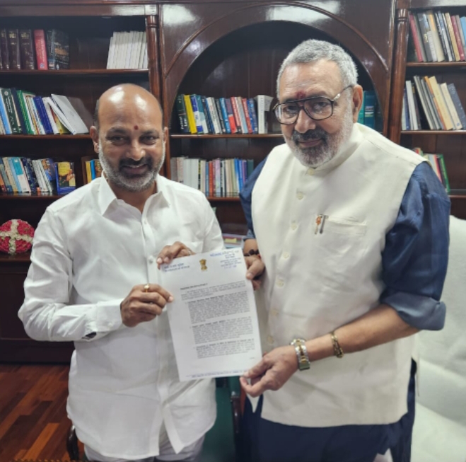 పవర్ లూం క్లస్టర్ ను మంజూరు చేయండి : కేంద్ర హోంశాఖ సహాయ మంత్రి బండి సంజయ్ కుమార్