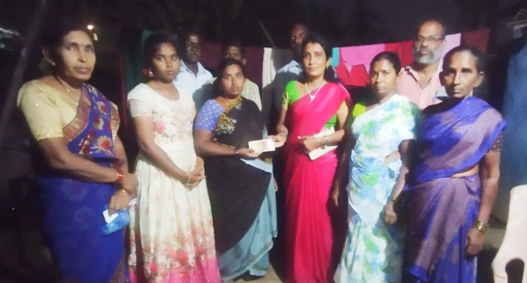 ఈర్ల కృష్ణవేణికి మార్పు స్వచ్చంధ సంస్థ చేయూత
