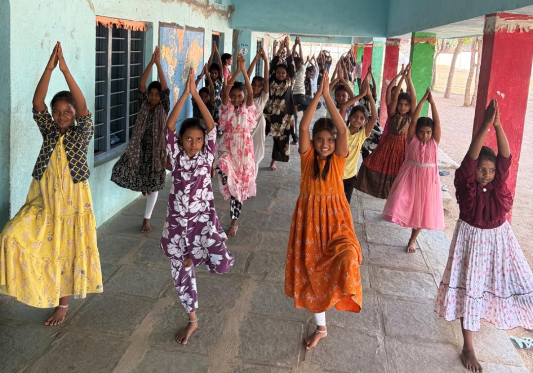 జడ్&zwnj;పీహెచ్&zwnj;ఎస్ దమ్మన్నపేటలో ఘనంగా అంతర్జాతీయ యోగా దినోత్సవ వేడుకలు