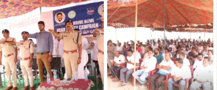 ప్రతి ఒక్కరూ స్వీయ క్రమశిక్షణతో రోడ్డు ప్రమాదాల నివారణకు సహకరించాలి : ఎస్పీ రోహిత్ రాజు