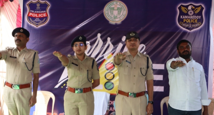 జిల్లావ్యాప్తంగా "Arrive Alive" అవగాహన కార్యక్రమాల ప్రారంభం