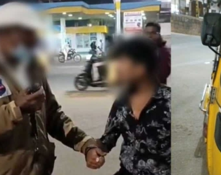 విధుల్లో ఉన్న ట్రాఫిక్ కానిస్టేబుల్ పై వీరంగం సృష్టించిన మద్యం మత్తులో ఉన్న ఆటో డ్రైవర్