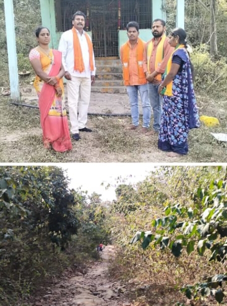 దుర్గమ్మ గట్టు శివాలయంపై నిర్లక్ష్యం వీడాలి : బీజేపీ