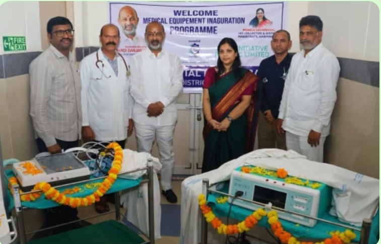 సర్కారీ ఆసుపత్రులకు బండి సంజయ్ సాయం