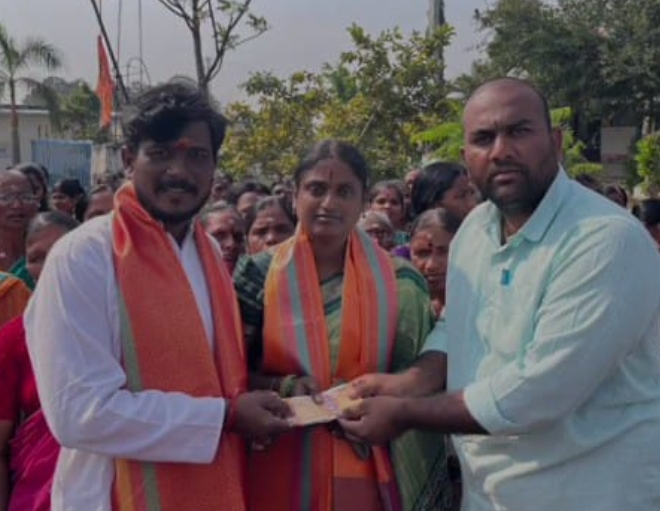 సర్పంచ్ అభ్యర్థి కోసం లక్ష రూపాయలు చందా.. సుద్దపల్లి గ్రామస్థుల వినూత్న ఆలోచన