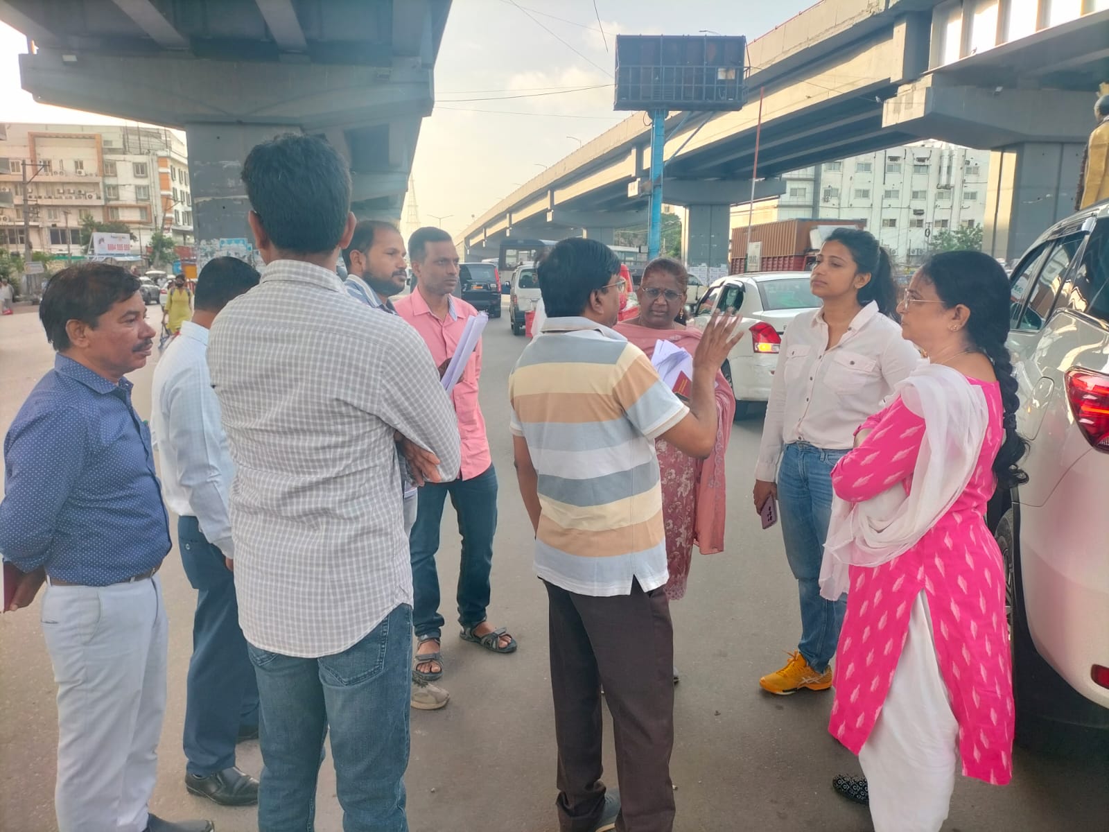 ఏల్బీ నగర్ జోన్ లో హై సిటి ప్రతిపాదనలను పరిశీలించిన కమిషనర్ ఆమ్రపాలి