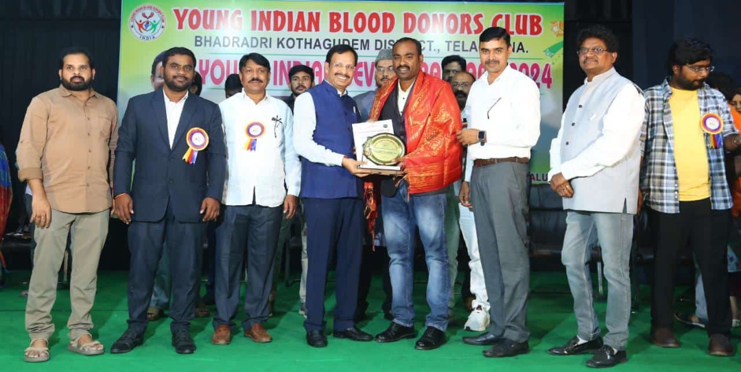 కానిస్టేబుల్ రాజశేఖర్ కు జాతీయ స్థాయి యంగ్ ఇండియన్ సేవా పురస్కార్-2024
