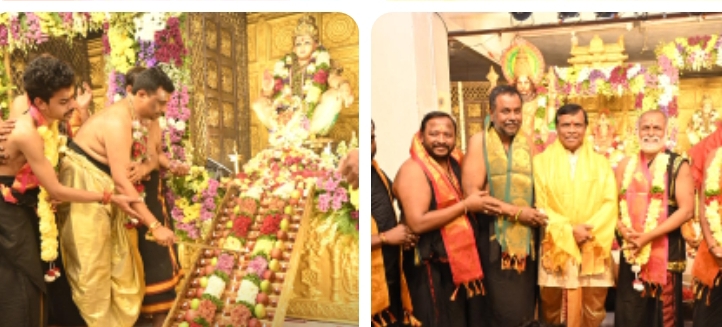 అయ్యప్ప నామస్మరణతో మార్మోగిన అర్బన్ ఎమ్మెల్యే నివాసం