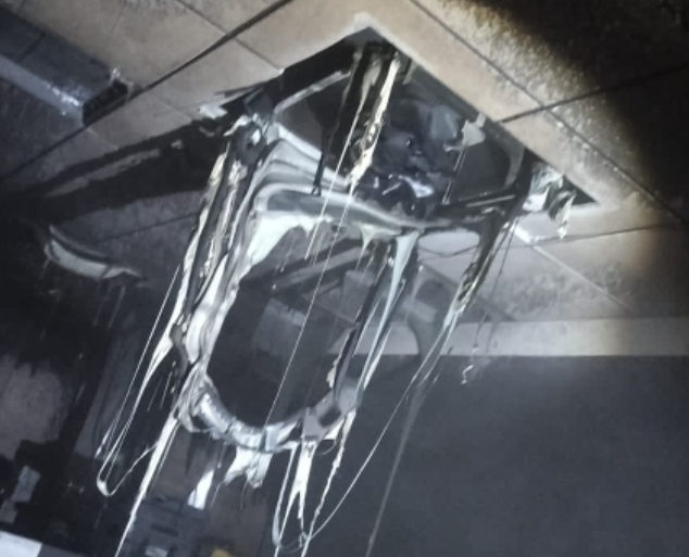 నగరంలో అర్ధరాత్రి తెలంగాణ గ్రామీణ బ్యాంక్ లో అగ్నిప్రమాదం కలకలం