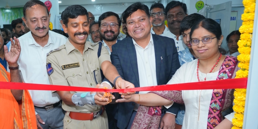 డాక్టర్ ఏ.విశాల్ నూతన పిల్లల మనోవికాస కేంద్రాన్ని ప్రారంభించిన ప్రారంభించిన సీపీ