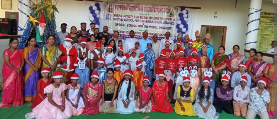 స్నేహ సొసైటీలో ఘనంగా సపోస్ క్రిస్మస్ వేడుకలు