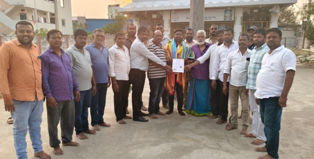 రామంతపూర్ బగయత్ పరిధిలోని వెంకట సాయి నగర్ వెల్ఫేర్ అసోసియేషన్ ఎన్నికలు ఏకగ్రీవం