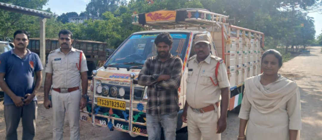 పశువుల అక్రమ రవాణా దారుల అరెస్ట్ 