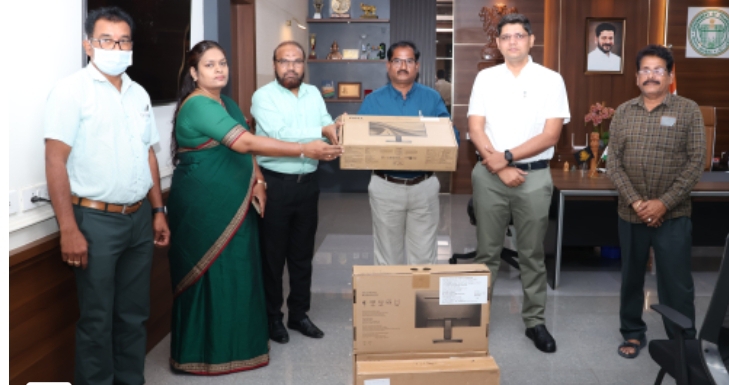 Daily Bharat వరద ముంపునకు గురైన గిరిజన గురుకుల పాఠశాల నాగిరెడ్డిపేట్ కు గ్రీన్కో ఫౌండేషన్ ఆపన్నహస్తం